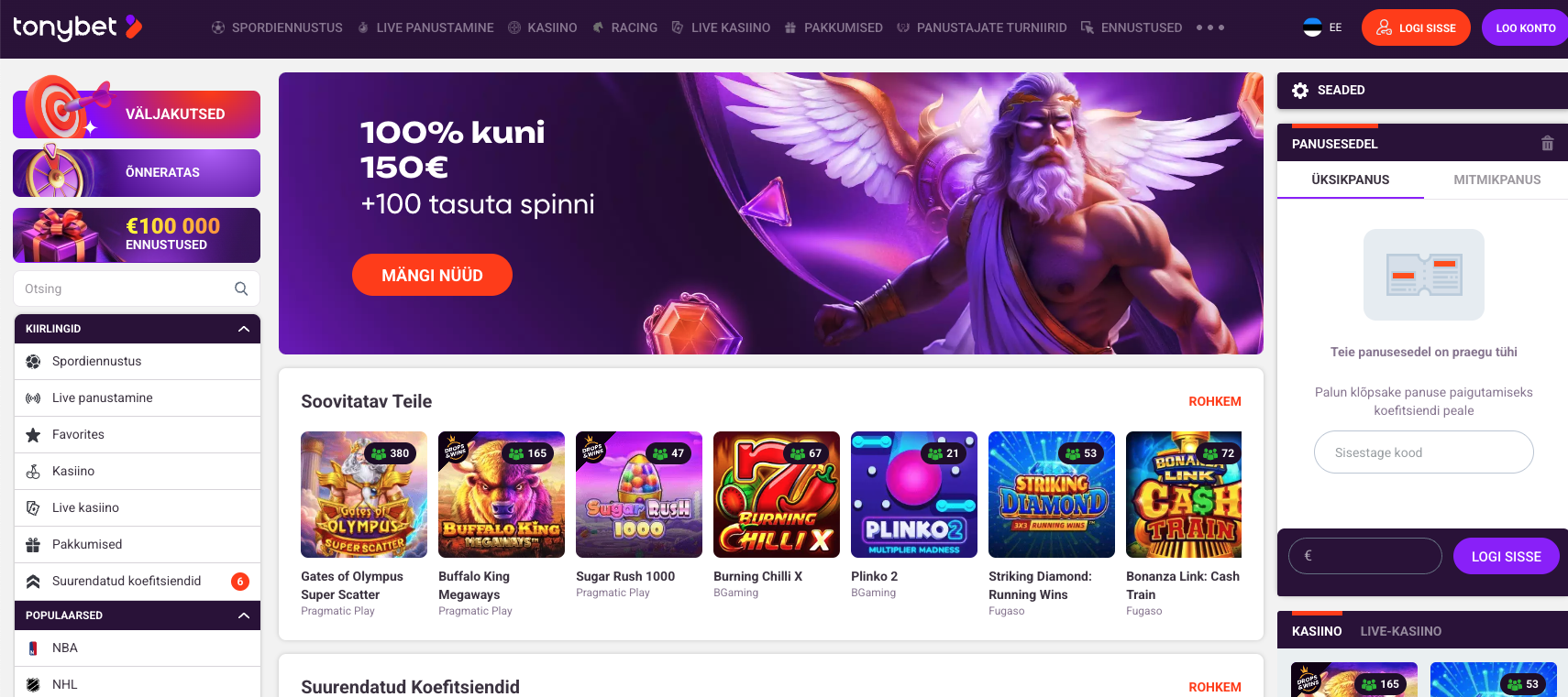 TonyBet Casino